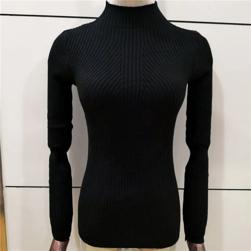 Knitted Turtleneck Women's Sweater Pullover 2020 New Autumn Winter Sweaters Elasticity Knitting Sweaters Jumper Primer Shirt
Knitted Turtleneck Women's Sweater Pullover 2020 New Autumn Winter Sweaters Elasticity Knitting Sweaters Jumper Primer Shirt