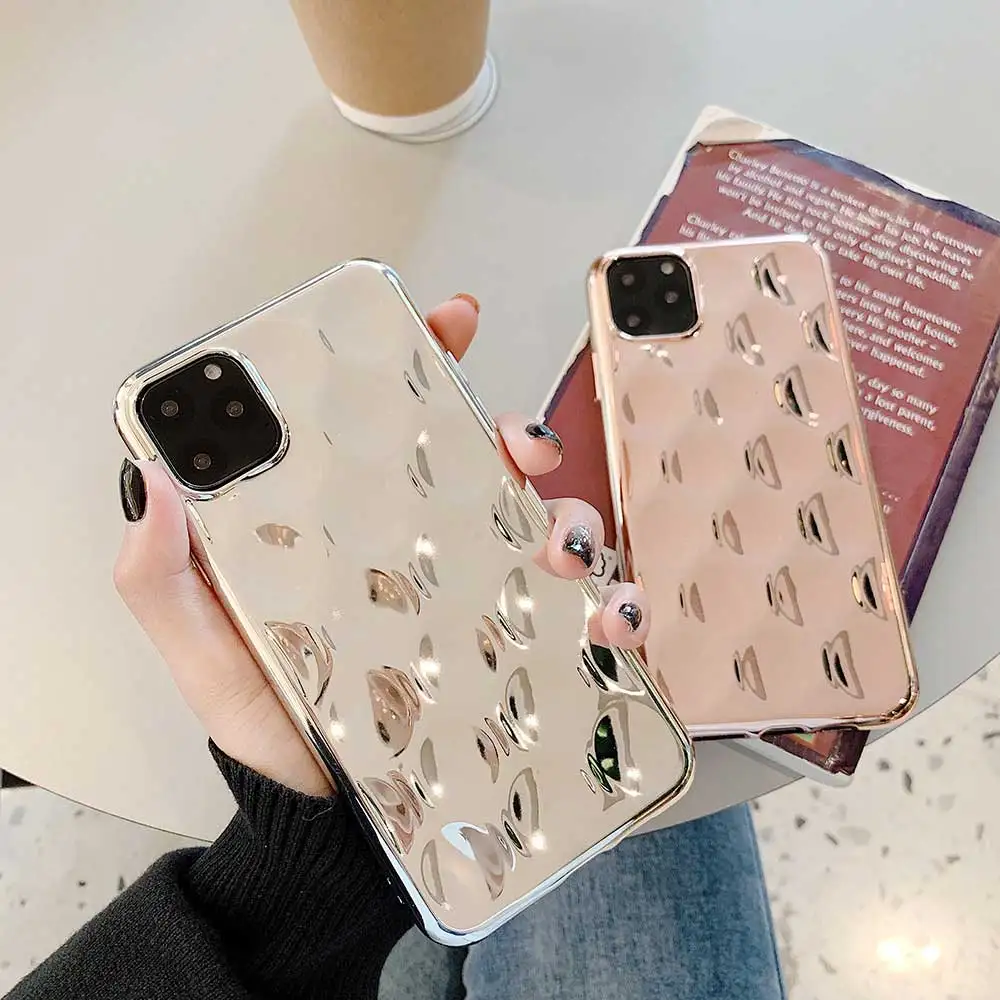 Чехол для телефона iphone 11 ProXS MAX XR X мягкий силиконовый чехол 6 6S 8 7 Plus гальванический