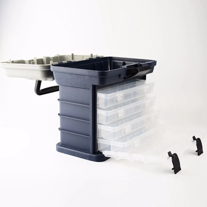 Рыболовная коробка, 4-этажный роликовый ящик, ящик для инструментов, рыболовный ящик для аквариума, Дорожный чемодан для подрыбалки с синей ...
Рыболовная коробка, 4-этажный роликовый ящик, ящик для инструментов, рыболовный ящик для аквариума, Дорожный чемодан для подрыбалки с синей ...