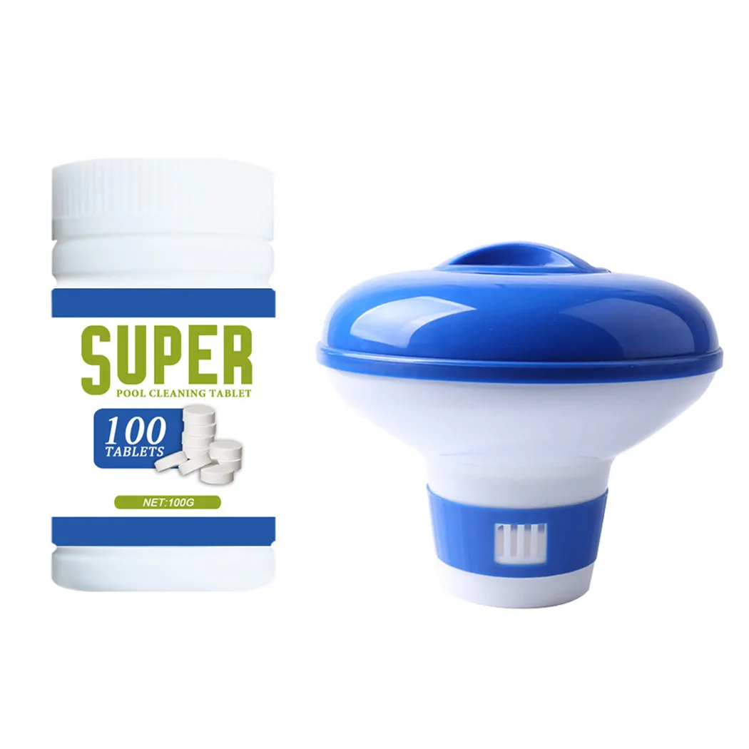 100g Tablets Pool Cleaning Tablet Floating Chlorine Hot Tub Chemical Dispenser 13.5 X 12 X 12 Cm
100g Tablets Pool Cleaning Tablet Floating Chlorine Hot Tub Chemical Dispenser 13.5 X 12 X 12 Cm