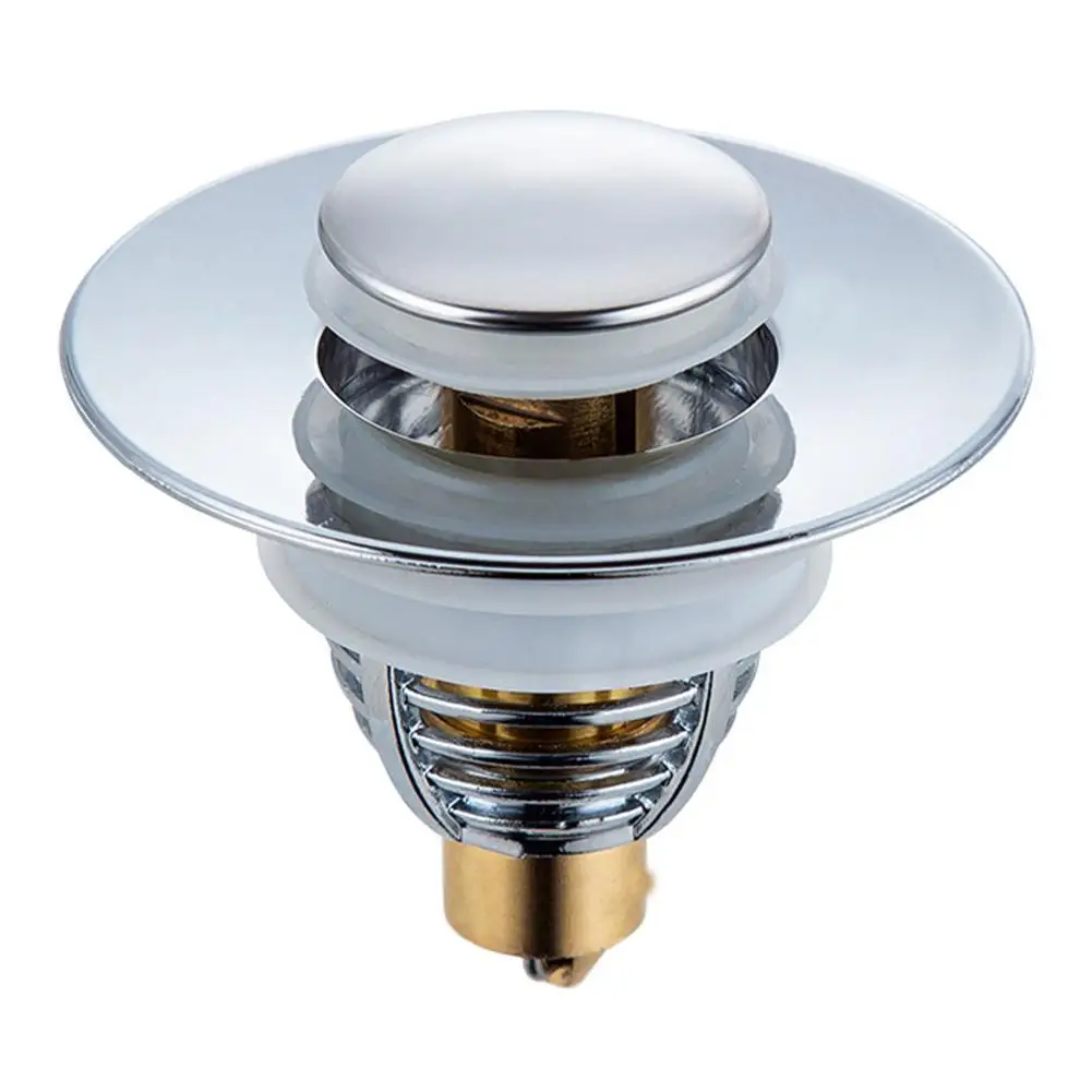 Universal Up Bounce Core Basin Drain Filter Hair Catcher Steel Shower Sink Strainer Bath Stopper Bathroom Tool
Universal Up Bounce Core Basin Drain Filter Hair Catcher Steel Shower Sink Strainer Bath Stopper Bathroom Tool