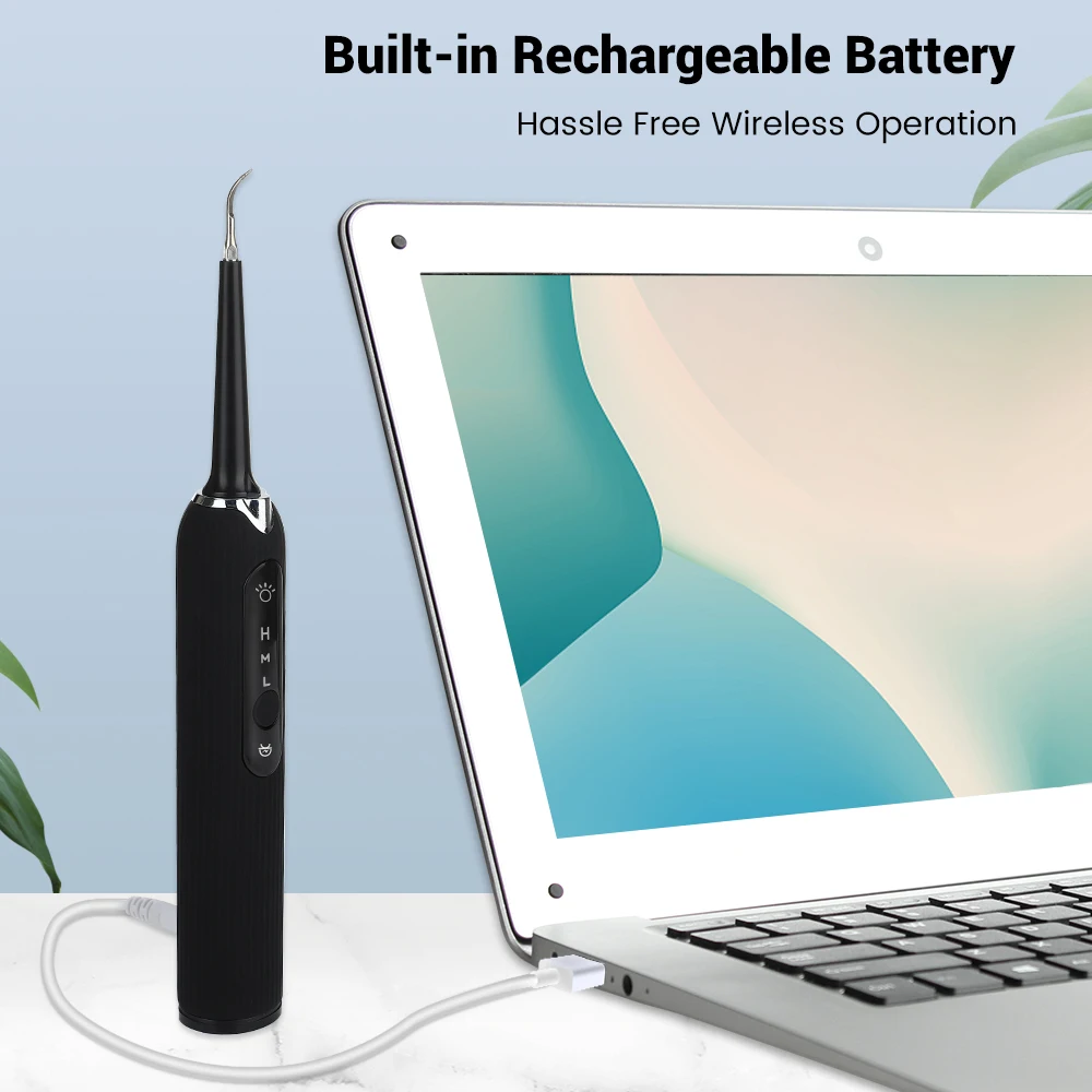 Electric Dental Tooth Cleaner Scaler Tartar Calculus Remover Waterproof Oral Teeth Cleaning Tools Kit USB Rechargeable
Electric Dental Tooth Cleaner Scaler Tartar Calculus Remover Waterproof Oral Teeth Cleaning Tools Kit USB Rechargeable