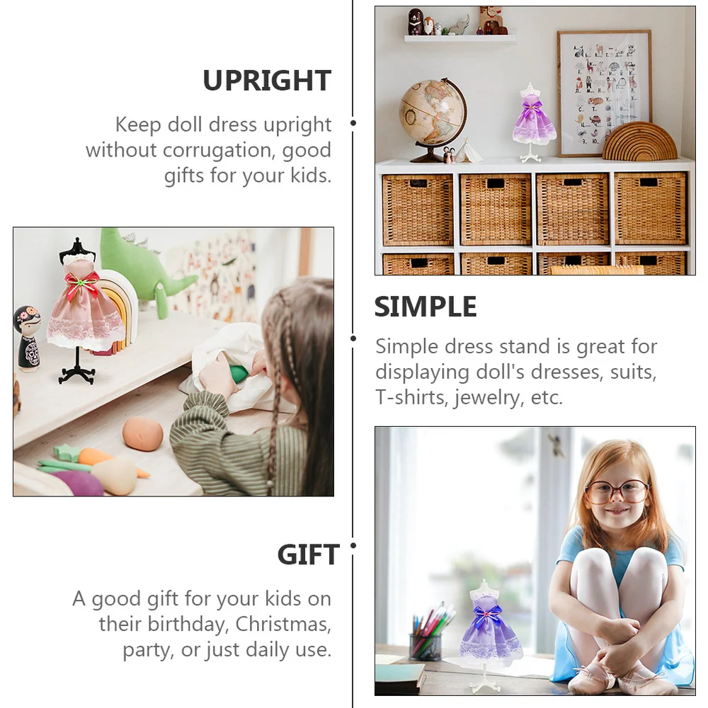 6pcs Doll Dress Display Holder Doll Clothes Display Stand Mannequin Model Stand 
6pcs Doll Dress Display Holder Doll Clothes Display Stand Mannequin Model Stand