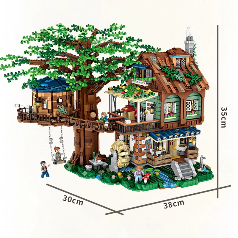 2020 Brand New MOC Tree House The Time Room Building Blocks Bricks Creative Cities Street View Toys for Kids Christmas Gifts
2020 Brand New MOC Tree House The Time Room Building Blocks Bricks Creative Cities Street View Toys for Kids Christmas Gifts