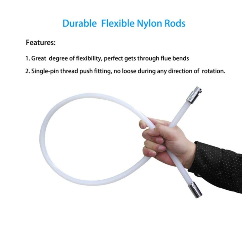 Dryer Vent Vacuum Cleaning Attachment Lint Remover for Dryer Vent Cleaning Brush Kit Included 12 Flexible Nylon Rods
Dryer Vent Vacuum Cleaning Attachment Lint Remover for Dryer Vent Cleaning Brush Kit Included 12 Flexible Nylon Rods
