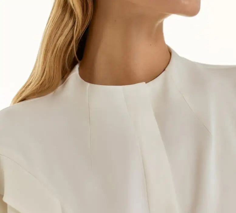 and Autumn Spring New Style Ruffled Sleeves Round Neck Chiffon Yarn Ladies Casual Shirt Tops Fashion All-match
and Autumn Spring New Style Ruffled Sleeves Round Neck Chiffon Yarn Ladies Casual Shirt Tops Fashion All-match