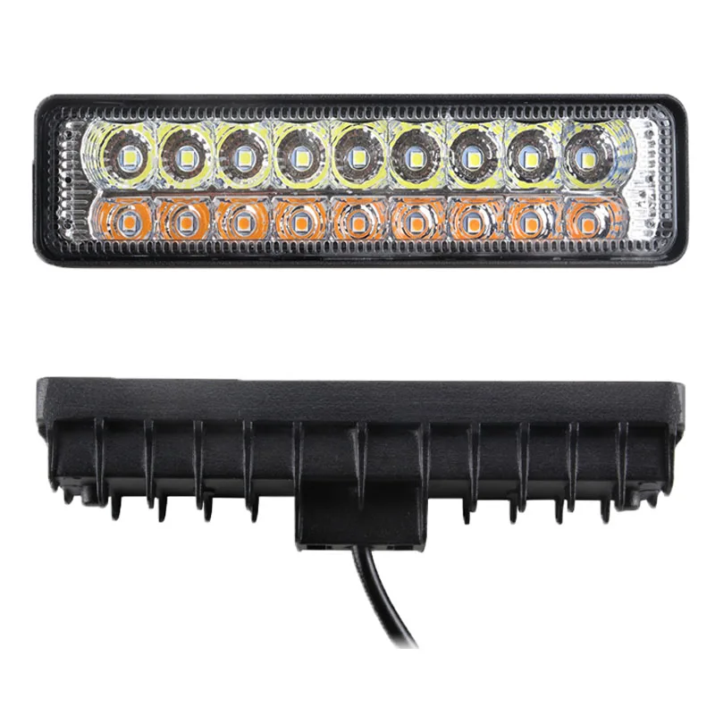 6" Inch Led Light Bar Spot Flood Dual Color Work Light White Amber Driving Lampfor Jeep Motorcycle SUV ATV Truck Trailer 12V 24V
6" Inch Led Light Bar Spot Flood Dual Color Work Light White Amber Driving Lampfor Jeep Motorcycle SUV ATV Truck Trailer 12V 24V