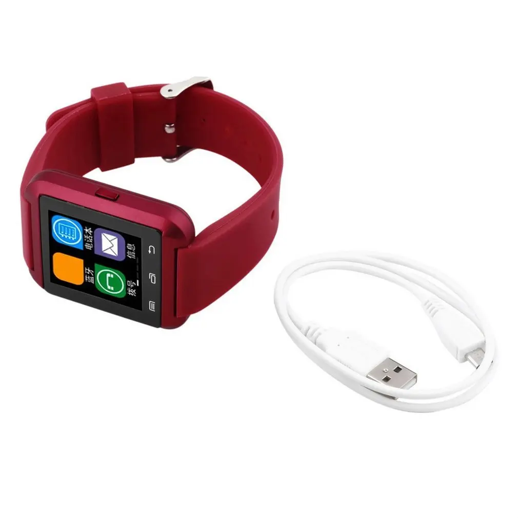 U8 Bluetooth Smart Watch Passometer Altimeter Music Player Wrist Watch Remote Control Photography Sports Watch 
U8 Bluetooth Smart Watch Passometer Altimeter Music Player Wrist Watch Remote Control Photography Sports Watch