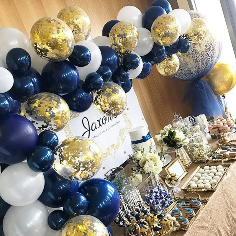 Navy Blue and Gold Confetti Balloons Birthday Balloons for Birthday Party Graduation Balloons Decorations
Navy Blue and Gold Confetti Balloons Birthday Balloons for Birthday Party Graduation Balloons Decorations
