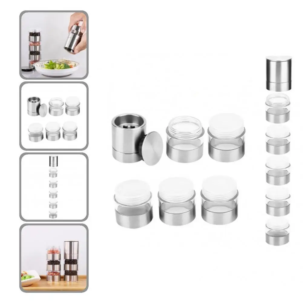 Great Pepper Grinder Adjustable Smooth Surface Pepper Grinder Mill Seasoning Tools Pepper Shaker Salt Grinder
Great Pepper Grinder Adjustable Smooth Surface Pepper Grinder Mill Seasoning Tools Pepper Shaker Salt Grinder