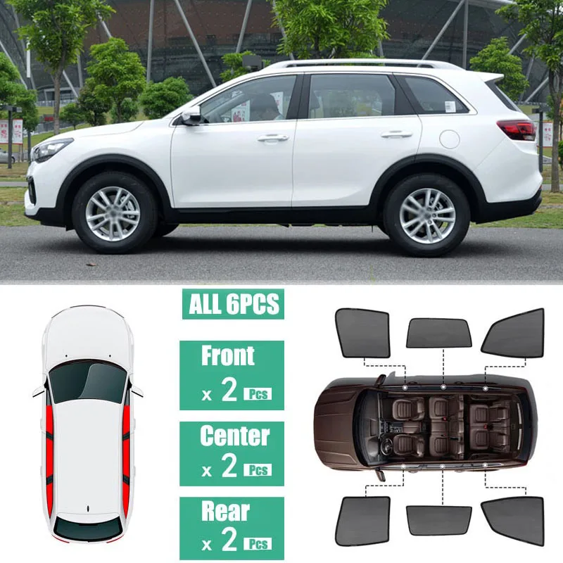 Side Windows Magnetic Sun Shade UV Protection Ray Blocking Mesh Visor Fit For Kia KX7 2017-2018 
Side Windows Magnetic Sun Shade UV Protection Ray Blocking Mesh Visor Fit For Kia KX7 2017-2018