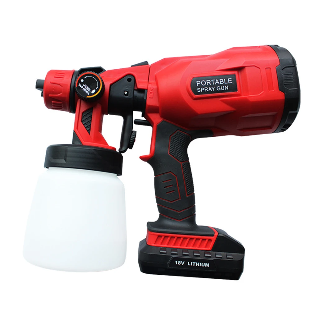 800ML Cordless Spray Gun HVLP Electric Paint Sprayer Rechargeable 550W High Power Home Spray Gun 3 Adjutsable Flow Patterns US
800ML Cordless Spray Gun HVLP Electric Paint Sprayer Rechargeable 550W High Power Home Spray Gun 3 Adjutsable Flow Patterns US