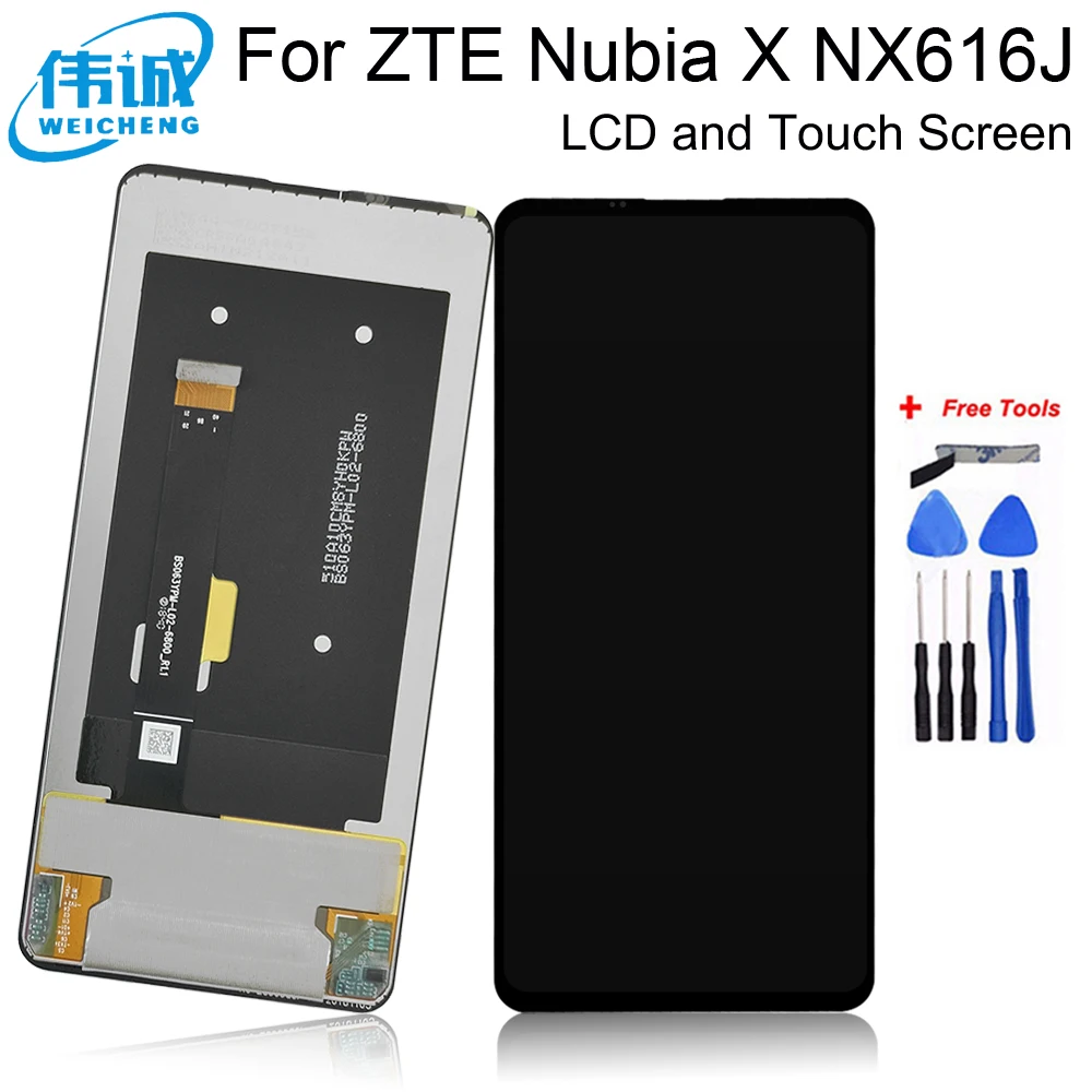 Оригинальный OLED ЖК-дисплей 6,26 дюйма для ZTE Nubia X 5G NX616J, сменный ЖК-дисплей с сенсорным экраном
Оригинальный OLED ЖК-дисплей 6,26 дюйма для ZTE Nubia X 5G NX616J, сменный ЖК-дисплей с сенсорным экраном