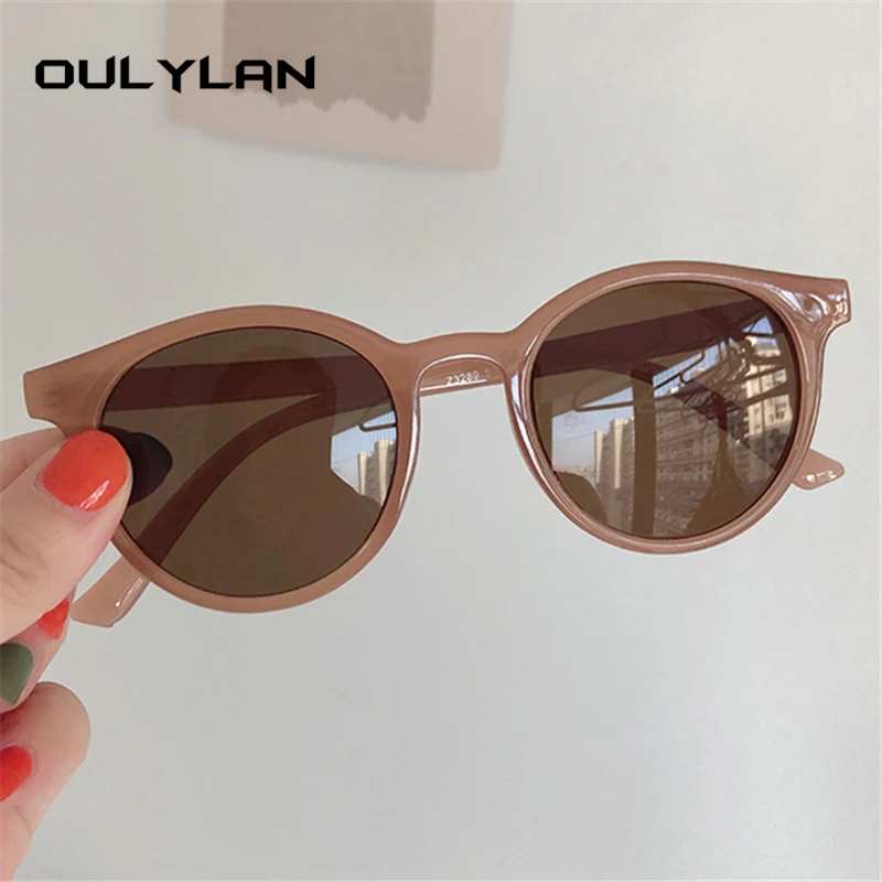 Oulylan Round Sunglasses Women Brand Designer Vintage Sun Glasses Ladies Shades Eyewear Korean Style
Oulylan Round Sunglasses Women Brand Designer Vintage Sun Glasses Ladies Shades Eyewear Korean Style