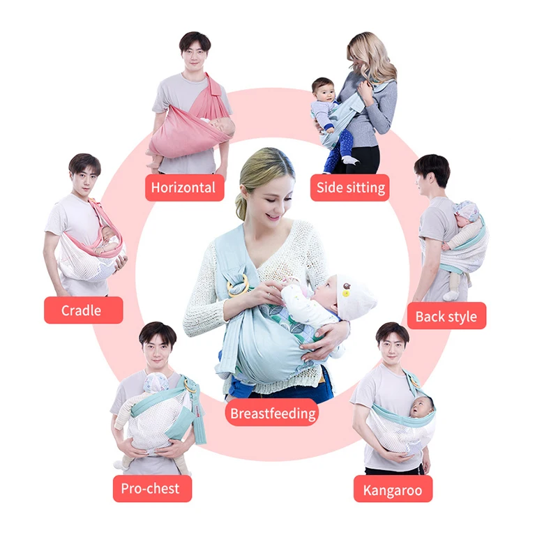 Baby Wrap Newborn Sling Dual Use Infant Nursing Cover Carrier Mesh Fabric 130 Up Breastfeeding Carriers (0-36M) Lbs To
Baby Wrap Newborn Sling Dual Use Infant Nursing Cover Carrier Mesh Fabric 130 Up Breastfeeding Carriers (0-36M) Lbs To