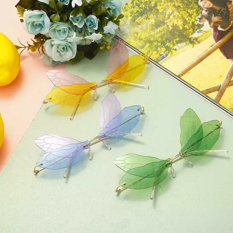 Hot Sunglasses Women Rimless Fashion Vintage Dragonfly Steampunk Frameless Gradient DO2
Hot Sunglasses Women Rimless Fashion Vintage Dragonfly Steampunk Frameless Gradient DO2