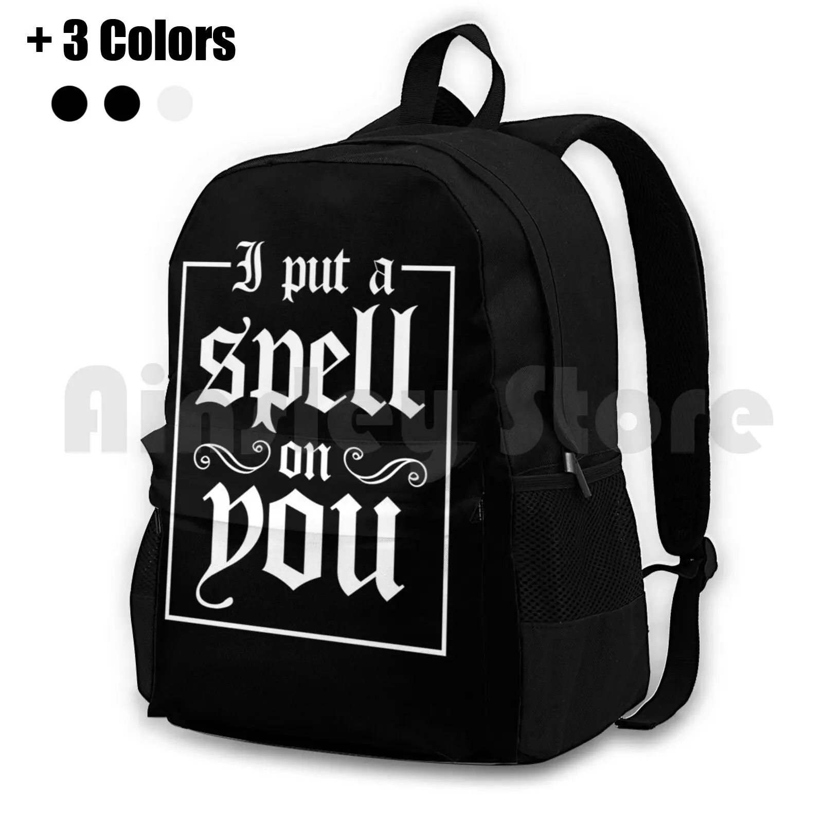 

I Put A Spell On You Outdoor Hiking Backpack Riding Climbing Sports Bag I Put A Spell On You Halloween Witch Witches Spell