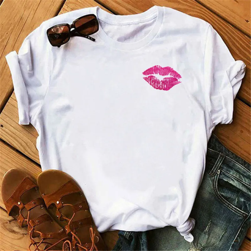 Maycaur Red Lip Tshirts Women Harajuku Ullzang Kawaii T-shirt Summer Femme Tshirt Fashion Short Sleeves Tops Tees Female T Shirt
Maycaur Red Lip Tshirts Women Harajuku Ullzang Kawaii T-shirt Summer Femme Tshirt Fashion Short Sleeves Tops Tees Female T Shirt