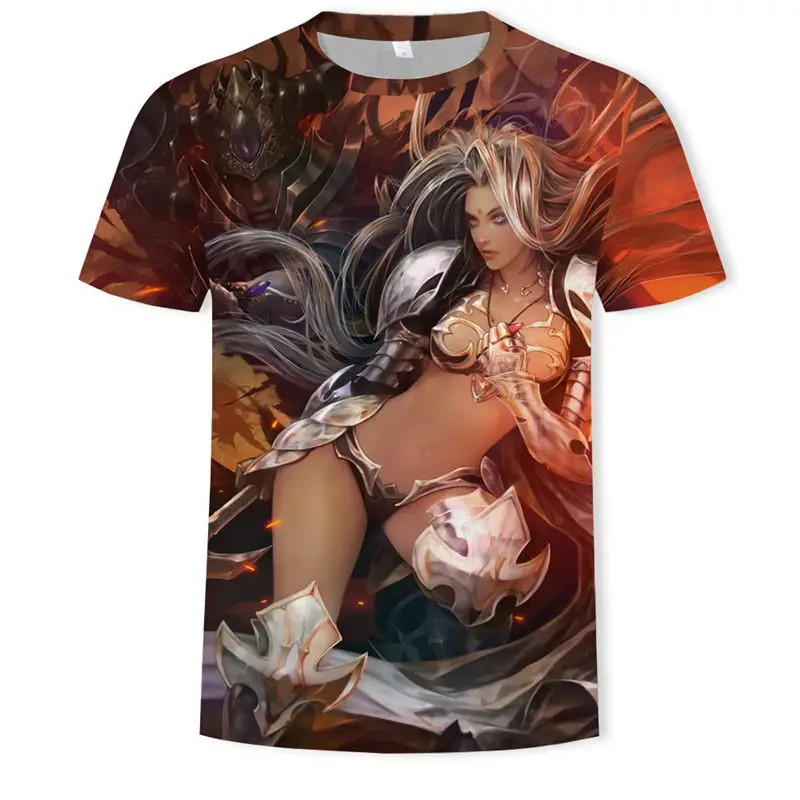 2021 Summer New Male T-shirt 3d Printing Children's Cartoon Anime Short-sleeved Casual Oversized Top
2021 Summer New Male T-shirt 3d Printing Children's Cartoon Anime Short-sleeved Casual Oversized Top