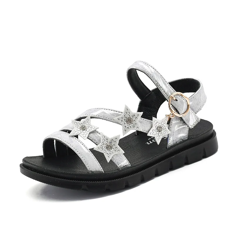 Rhinestone Girls Sandals Fashion Cartoon Kids Casual Sandals For Girls Soft Leather Summer Children Teen Girls Shoes Beach Shoes
Rhinestone Girls Sandals Fashion Cartoon Kids Casual Sandals For Girls Soft Leather Summer Children Teen Girls Shoes Beach Shoes