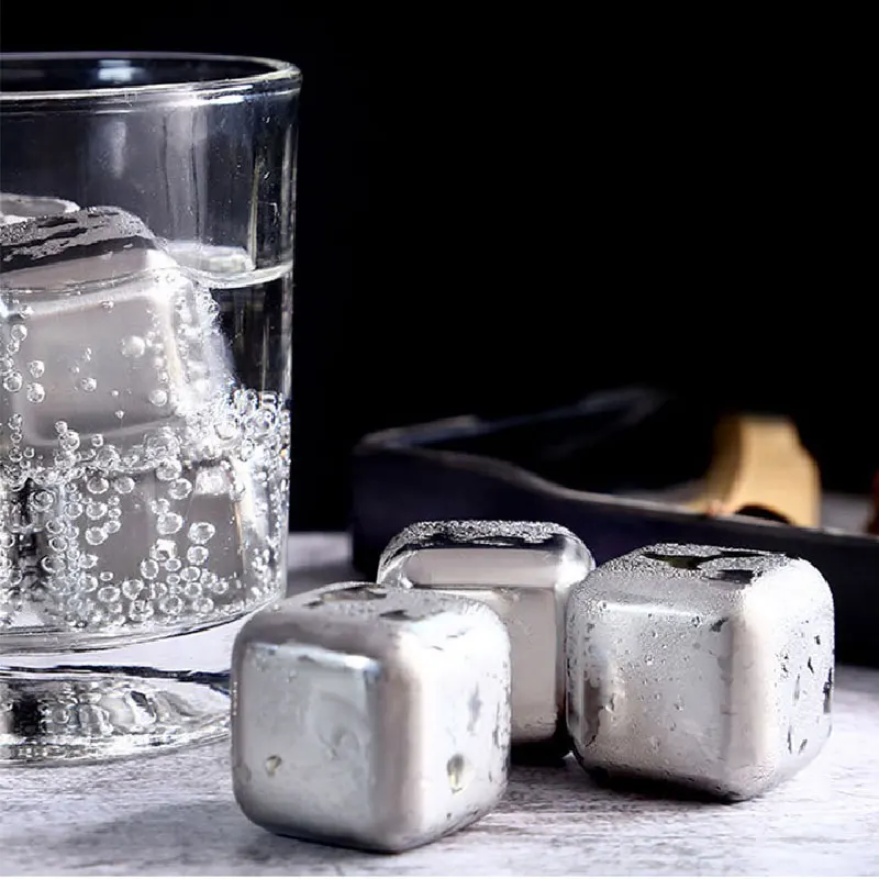 Classic Ice Iron 304 Metal Stainless Steel Ice Cubes Reusable Red Wine Ice Chilling Stones Ice Grain Artifact Quick Freezer
Classic Ice Iron 304 Metal Stainless Steel Ice Cubes Reusable Red Wine Ice Chilling Stones Ice Grain Artifact Quick Freezer