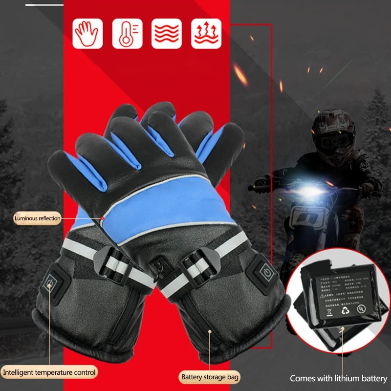 Men Women Winter Warm Electric Heating Gloves Windproof Waterproof Riding Glove J78E
Men Women Winter Warm Electric Heating Gloves Windproof Waterproof Riding Glove J78E