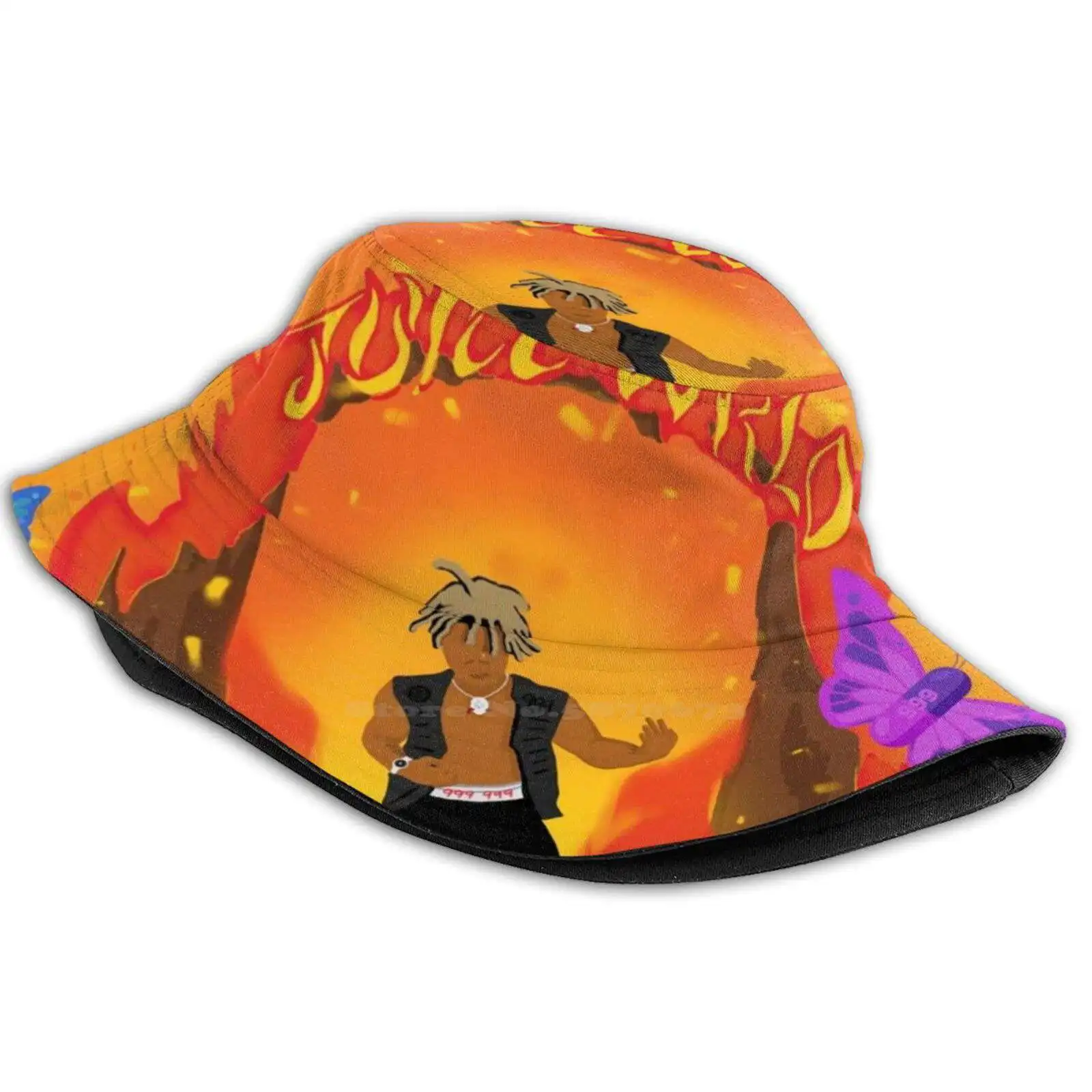 Juice Wrld Bucket Hat Beach Tourism Hats Breathable Sun Cap Juice Wrld Juice Wrld Rap Music Song Hit Love Funny
Juice Wrld Bucket Hat Beach Tourism Hats Breathable Sun Cap Juice Wrld Juice Wrld Rap Music Song Hit Love Funny