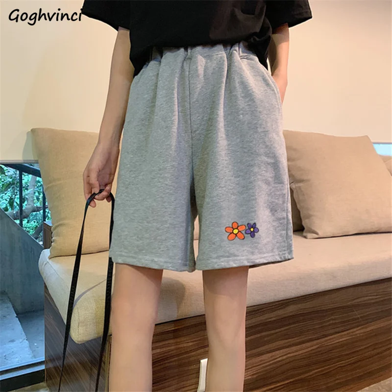 Shorts Women Fashion Loose Simple Flower Embroidery Chic Summer Leisure All-match Streetwear Teens Trousers Cute Joggers Ulzzang
Shorts Women Fashion Loose Simple Flower Embroidery Chic Summer Leisure All-match Streetwear Teens Trousers Cute Joggers Ulzzang