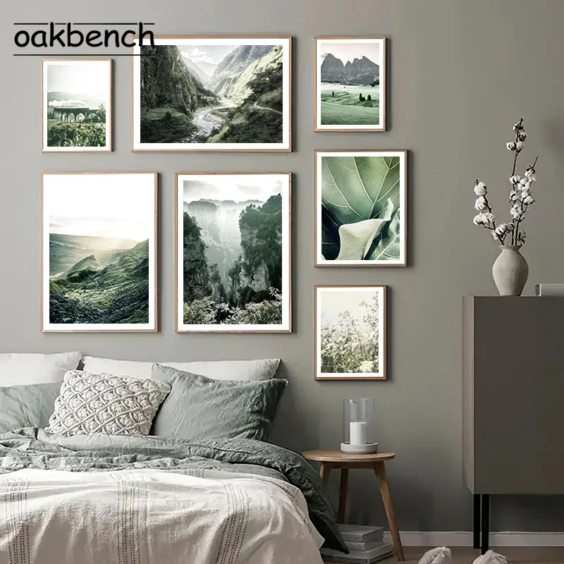 Natural Landscape Canvas Painting Mountain Print Forest Leaf Art Poster Nordic Posters Photography Wall Pictures Bedroom Decor
Natural Landscape Canvas Painting Mountain Print Forest Leaf Art Poster Nordic Posters Photography Wall Pictures Bedroom Decor