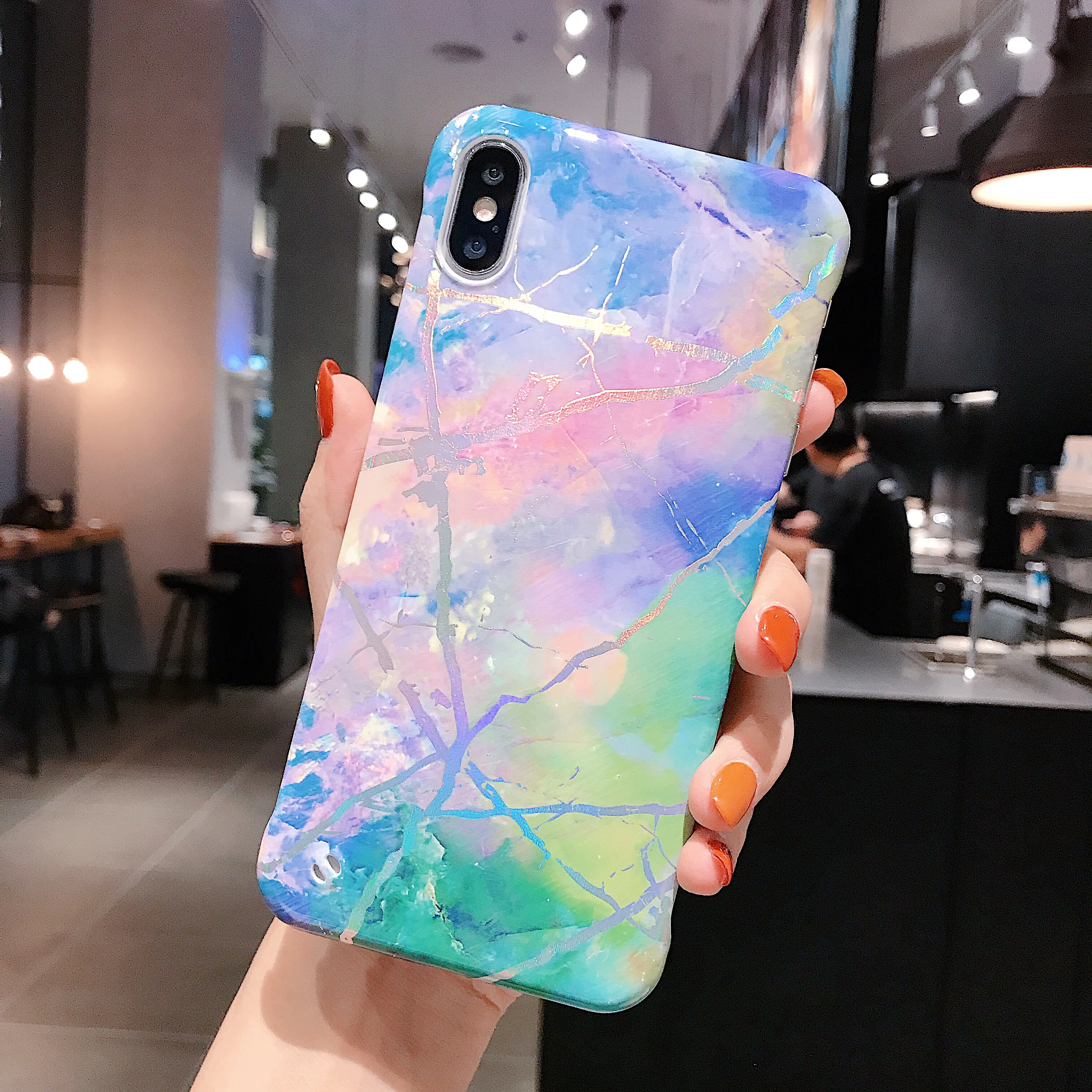 Multicolored marble anti-drop For iPhone 12 11 6 6s 7 8 Plus X XR XS Max Silicone Soft TPU Back Cover Phone case Fundas Capa 
Multicolored marble anti-drop For iPhone 12 11 6 6s 7 8 Plus X XR XS Max Silicone Soft TPU Back Cover Phone case Fundas Capa