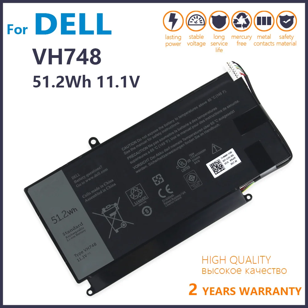 100% Подлинная батарея для ноутбука VH748 для DELL Vostro 5460 5470 5560 14 5480 для Inspiron 14 5439 V5460D-1308 5470D-1328
100% Подлинная батарея для ноутбука VH748 для DELL Vostro 5460 5470 5560 14 5480 для Inspiron 14 5439 V5460D-1308 5470D-1328