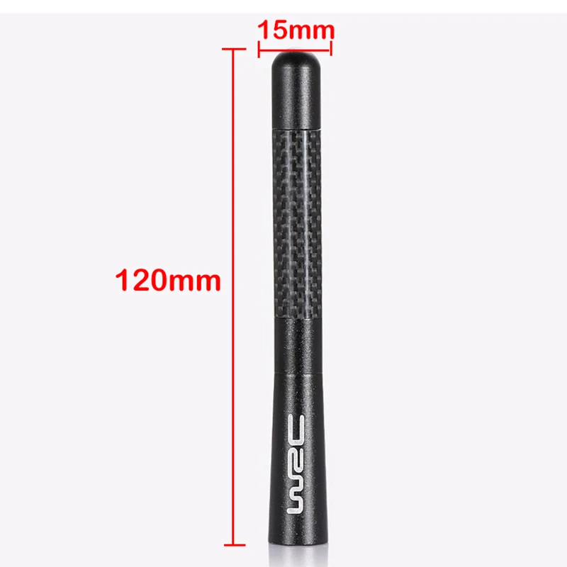 12cm Universal Car Roof Mast Whip Stereo Radio FM/AM Signal Antenna WRC WOLF Carbon Fiber Short Antenna Radio Antenna
12cm Universal Car Roof Mast Whip Stereo Radio FM/AM Signal Antenna WRC WOLF Carbon Fiber Short Antenna Radio Antenna