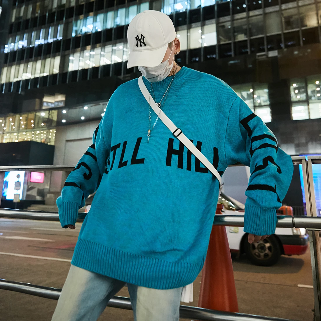 Pullover Sweaters Men Letter Print Casual Knitwear Hip Hop Streetwear Computer Knitted Male Harajuku Clothing STR01
Pullover Sweaters Men Letter Print Casual Knitwear Hip Hop Streetwear Computer Knitted Male Harajuku Clothing STR01