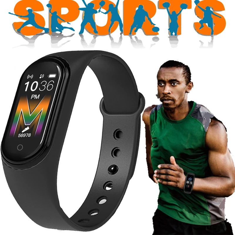 Wristbands M4 M5 Smart Band Bracelet Fitness Tracker Waterproof Smart Watch Blood Pressure Heart Rate Monitor Smartband Fitness
Wristbands M4 M5 Smart Band Bracelet Fitness Tracker Waterproof Smart Watch Blood Pressure Heart Rate Monitor Smartband Fitness