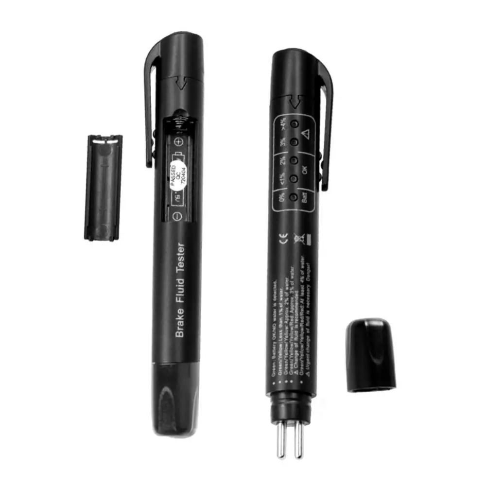 50% Hot Sale Universal Car Brake Fluids Oil Liquid Tester 5LED Auto Testing Tool Check Pen
50% Hot Sale Universal Car Brake Fluids Oil Liquid Tester 5LED Auto Testing Tool Check Pen