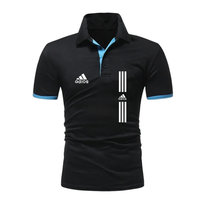 2021 new summer men's short-sleeved business polo shirt men's lapel fashion casual thin section breathable letters British coupl
2021 new summer men's short-sleeved business polo shirt men's lapel fashion casual thin section breathable letters British coupl