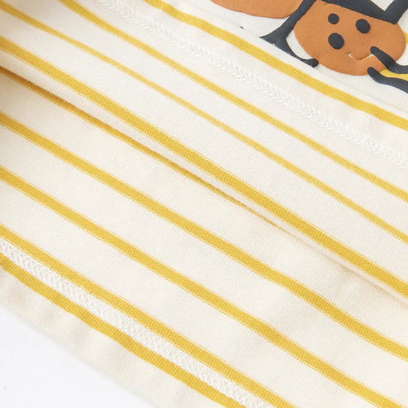 DBA16178 dave bella spring baby boys fashion cartoon striped print T-shirt children tops kids boy fashion tees
DBA16178 dave bella spring baby boys fashion cartoon striped print T-shirt children tops kids boy fashion tees