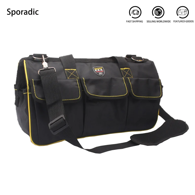 New Tool Bag Electrician Bag Oxford Waterproof Wear-Resistant Strong Tool kit For Air-conditioning Appliance Repair Shoulder Bag
New Tool Bag Electrician Bag Oxford Waterproof Wear-Resistant Strong Tool kit For Air-conditioning Appliance Repair Shoulder Bag
