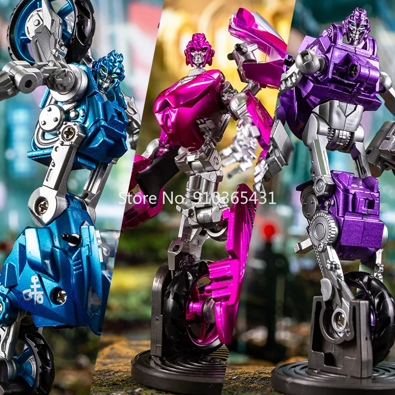 Трансформация ls-19 ls19 Arcee Elita-one Chromia Three superonic Sister Set мотоцикл фигурка Робот Игрушки |