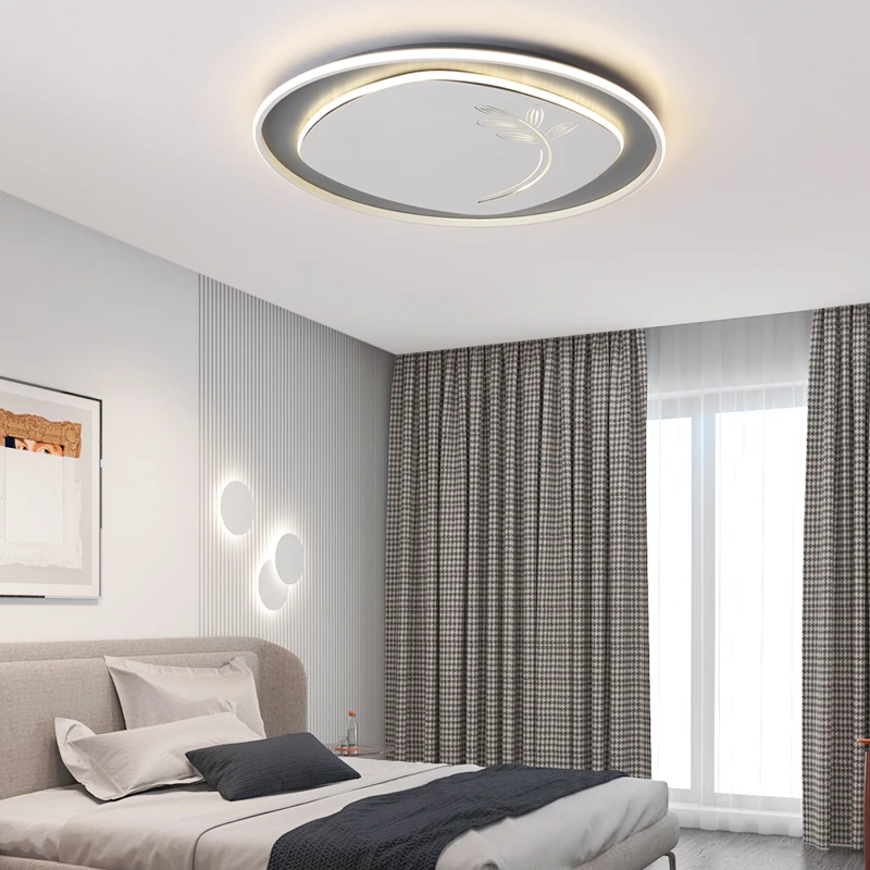 Nordic modern LED ceiling lamp living room lighting device bedroom kitchen surface mounted ceiling lamp with RC lamp
Nordic modern LED ceiling lamp living room lighting device bedroom kitchen surface mounted ceiling lamp with RC lamp
