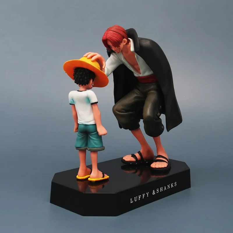 Аниме One Piece четыре императора Shanks соломенная шляпа Luffy украшения ПВХ экшн-фигурка
