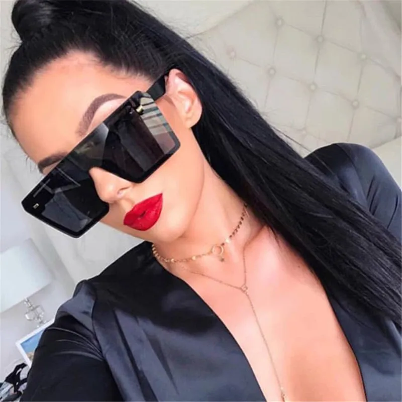 Oversized Square Sunglasses Women 2020 Luxury Brand Fashion Flat Top Red Black Clear Lens One Piece Men Shade Mirror
Oversized Square Sunglasses Women 2020 Luxury Brand Fashion Flat Top Red Black Clear Lens One Piece Men Shade Mirror