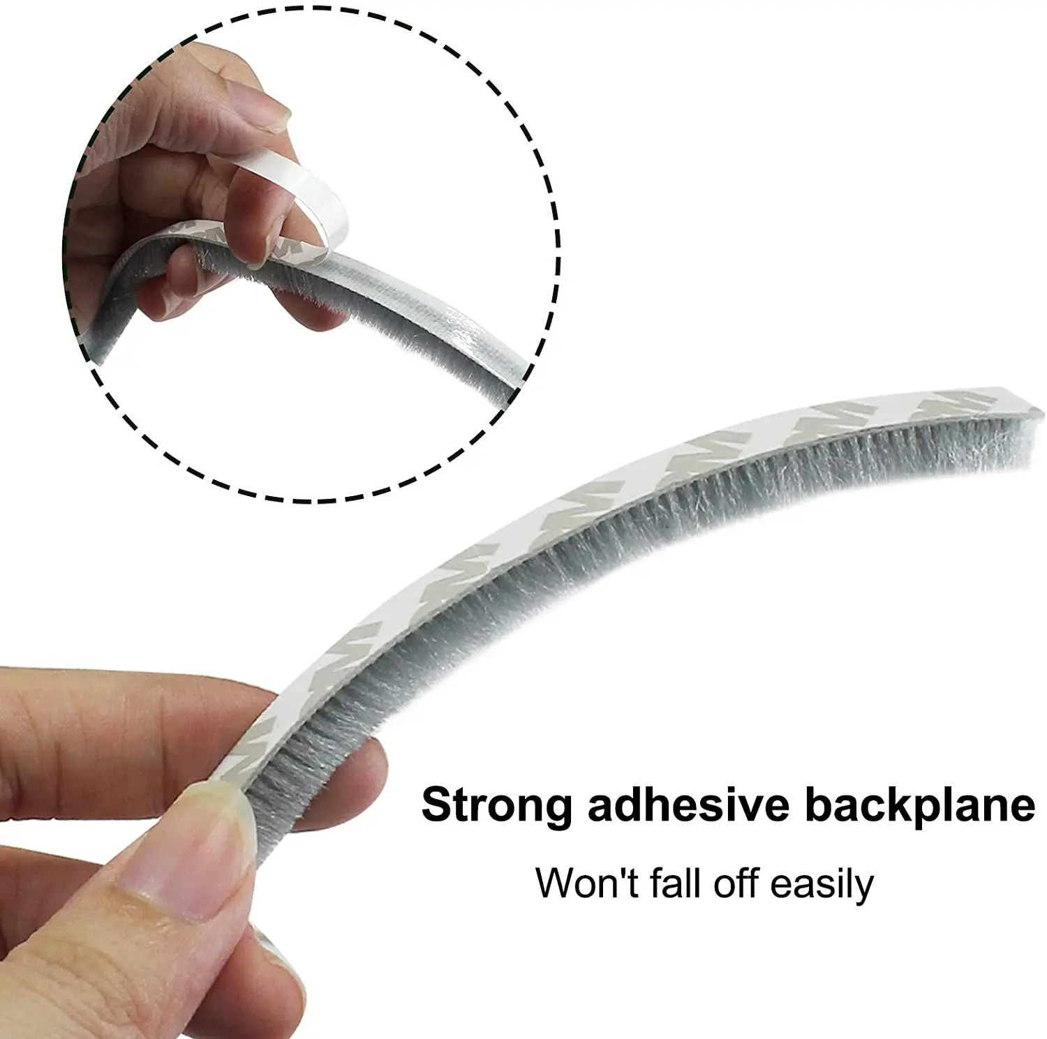 10meters Brush Strip Self Adhesive Sealing strip Wind-proof For Home Door Window Sound Insulation Strip Gasket
10meters Brush Strip Self Adhesive Sealing strip Wind-proof For Home Door Window Sound Insulation Strip Gasket