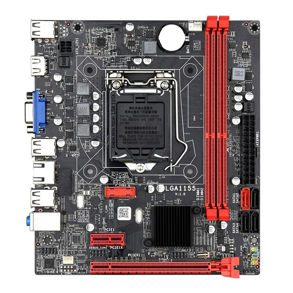 B75M Desktop mMotherboard B75 LGA1155 Fori3-2100 i3-2120 i3-3240 i5-2400 i5-3450 i5-3470 i7-2600 CPU Support DDR3 Memory
B75M Desktop mMotherboard B75 LGA1155 Fori3-2100 i3-2120 i3-3240 i5-2400 i5-3450 i5-3470 i7-2600 CPU Support DDR3 Memory