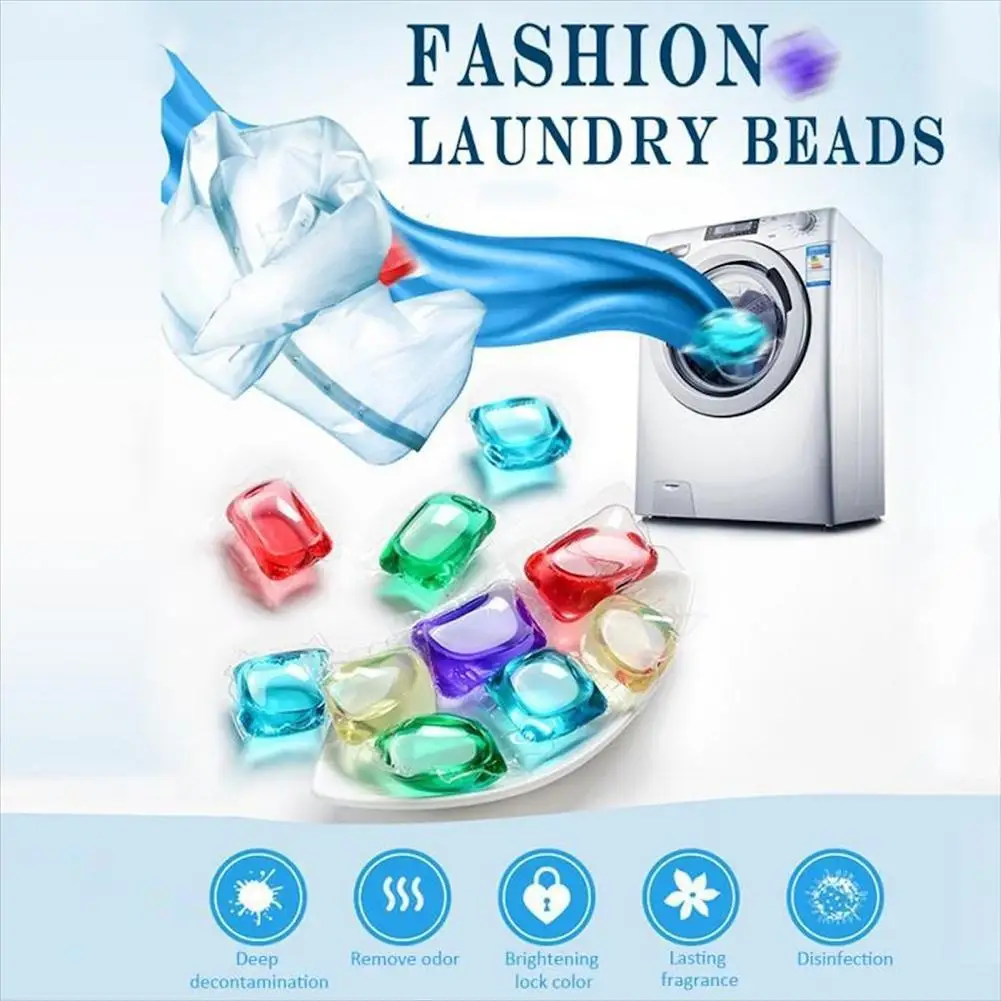 10PCS Laundry Colour Condensation Washing Cleaning Beads Capsules Travel Washing Cleaner Cleaning
10PCS Laundry Colour Condensation Washing Cleaning Beads Capsules Travel Washing Cleaner Cleaning