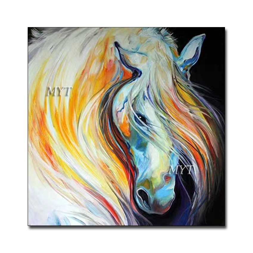 Real Picture Modern Artist Hand Painted Abstract Horse Oil Painting On Canvas Wall Painting Wall Picture For Living Room Home
Real Picture Modern Artist Hand Painted Abstract Horse Oil Painting On Canvas Wall Painting Wall Picture For Living Room Home
