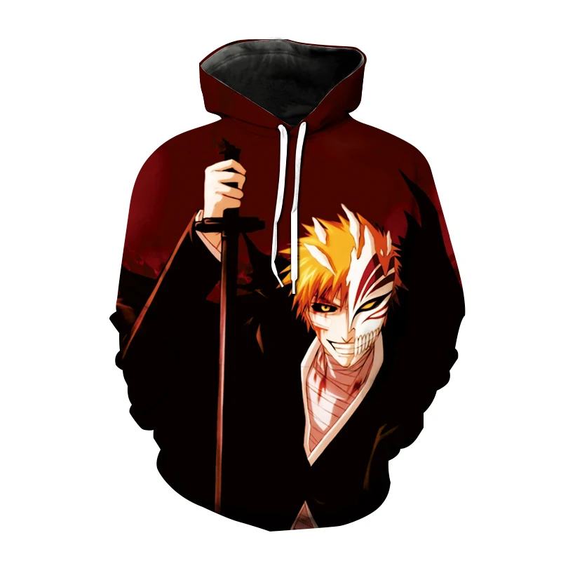 Anime Bleach 3D Print Hoodies Men Women Fashion Hooded Sweatshirt Pullover Harajuku Hip Hop Streetwear Unisex Boys Girls Clothes
Anime Bleach 3D Print Hoodies Men Women Fashion Hooded Sweatshirt Pullover Harajuku Hip Hop Streetwear Unisex Boys Girls Clothes