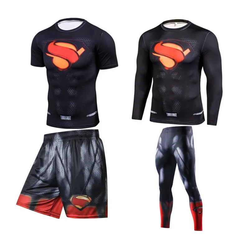 Men Sport Set Compression T-Shirt Tight Pants Mens Boxing Jerseys Muay Thai Shorts Fitness Rashguard MMA Gyms jog Training Suits
Men Sport Set Compression T-Shirt Tight Pants Mens Boxing Jerseys Muay Thai Shorts Fitness Rashguard MMA Gyms jog Training Suits