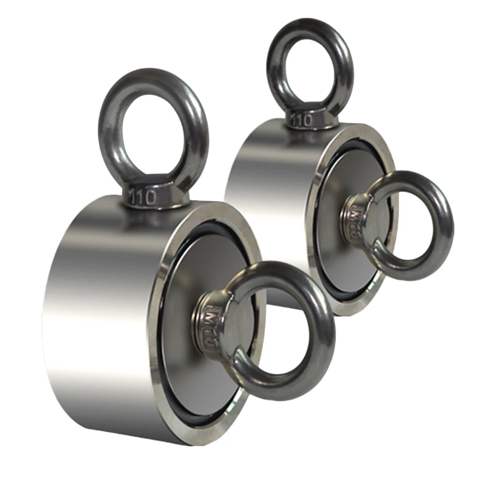 Double-sided Powerful Salvage Magnet Fishing Magnets 80Kg 120Kg Pulling Force for River or Lake Fishing 60/120/150/200kg
Double-sided Powerful Salvage Magnet Fishing Magnets 80Kg 120Kg Pulling Force for River or Lake Fishing 60/120/150/200kg