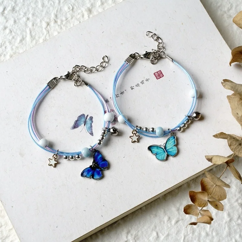Pendant Wide Geometric Chain Bracelet for Women Punk Street Link Armband Girl Party Jewelry Gifts Blue Butterfly Bracelets
Pendant Wide Geometric Chain Bracelet for Women Punk Street Link Armband Girl Party Jewelry Gifts Blue Butterfly Bracelets